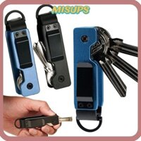 Hộp đựng chìa khóa MISUPS, Hộp đựng chìa khóa nhỏ gọn tối giản, Kim loại thông minh giữ 2-5 phím Phím Fob Ngoài trời