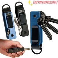 Hộp đựng chìa khóa MYRONG1HD, Hộp đựng chìa khóa tối giản bằng kim loại, Hộp đựng chìa khóa thông minh nhỏ gọn 2-5 phím Móc khóa ngoài trời