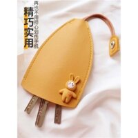 Hộp đựng chìa khóa ô tô kéo ra dễ thương, dung lượng lớn cho phụ nữ, phổ biến cho Volkswagen Mercedes Mini, móc khóa