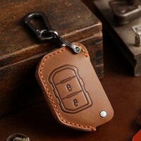 Hộp đựng chìa khóa ô tô thủ công Thích hợp cho Hộp đựng chìa khóa JEEP Wrangler JEEP Sahara Robin Hood Vỏ chìa khóa da thật