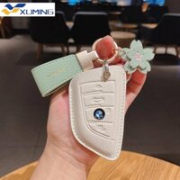 Hộp đựng chìa khóa ô tô XM-leather cho BMW 7 series 735Li 740 X7 i7 X1 IX XM X6 3 series 5 series 320Li ba series 1 năm series x2 525 GT hộp đựng chìa khóa xe ô tô hộp đựng điều khiển từ xa