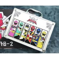 Hộp đựng chìa khoá siêu nhân hải tặc gokaiger vali bạc power rangers super megaforce pirate kaizoku gokaiger attache