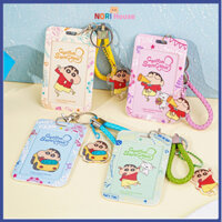 Hộp đựng chìa khóa thẻ ảnh Crayon Shin Chan 4 loại