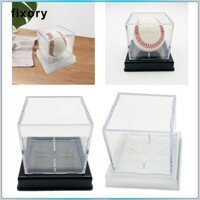 Hộp đựng chống bụi fixory, hộp trưng bày acrylic có chân đế, hộp trưng bày bóng chày cho