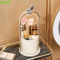 Hộp đựng cọ trang điểm xoay EPOCH, có nắp ống đựng cọ trang điểm chống bụi, Son môi đựng bút tiết kiệm không gian trong suốt bằng nhựa đa chức năng