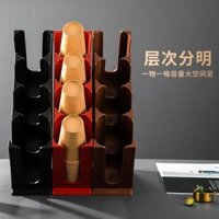 Hộp đựng cốc giấy dùng một lần Tích hợp đúc cà phê Trà sữa quầy Bar Giá để đựng cốc cho quán cà phê và quán trà sữa