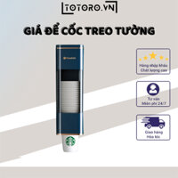 Hộp đựng cốc treo tường dùng 1 lần, hộp đựng cốc giấy dùng cho văn phòng, công ty