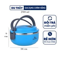 Hộp đựng cơm 1 tầng Elmich SM6807 chất liệu inox 304 bền bỉ giữ nhiệt 6-8h, nắp chống tràn giúp bảo quản thức ăn an toàn