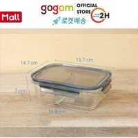 Hộp đựng cơm 2 ngăn thuỷ tinh 1 lít BHX DL-GPK14-2 HTT068 GOGOM866