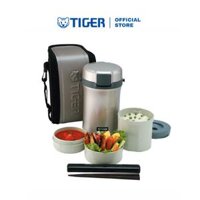 Hộp đựng cơm giữ nhiệt Tiger 3 ngăn LWU-B200 1.41L