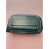 Hộp đựng cơm, thực phẩm dùng 1 lần HT17 (Bộ 100 hộp kèm nắp)