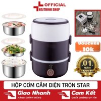 Hộp Đựng Cơm Trưa 3 Tầng Giữ Ấm Tiện Lợi