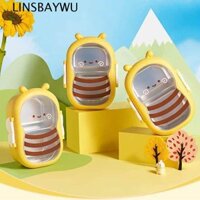 Hộp đựng cơm trưa LINSBAYWU Di động kín cho trẻ em