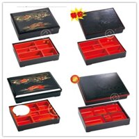 Hộp Đựng Cơm Trưa Phong Cách Nhật Bản / Hàn Quốc / Cơm Trưa / Sushi Bằng Gỗ Độc Đáo Tiện Dụng