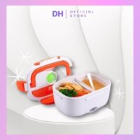Hộp đựng cơm văn phòng 3 ngăn giữ nhiệt hiệu quả, Hộp hâm nóng thức ăn có dây cắm điện DH OFFICIAL STORE