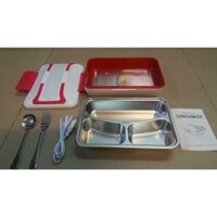 Hộp đựng cơm văn phòng Lunchbox Chaufante YY-3266 ruột inox(màu hồng)