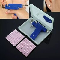 Hộp dụng cụ bấm lỗ tai , rốn kèm 72 khuyên