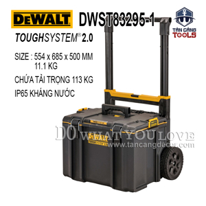 Hộp dụng cụ có xe đẩy Dewalt DWST83295-1