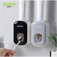 Hộp dụng cụ nhả kem đánh răng ecoco đa năng , kệ để bàn chải và nhả kem đánh răng tiện lợi