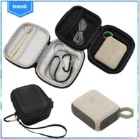 Hộp đựng cứng cho loa di động JBL Go 4 Loa Bluetooth không dây Túi chống sốc có dây cầm tay & Carabiner [fenash.vn]