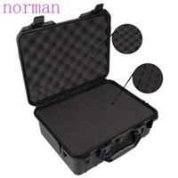 Hộp đựng cứng NORMAN, Hộp đựng dụng cụ bảo vệ an toàn chống nước, bền bỉ với miếng bọt biển cắt sẵn Hộp lưu trữ màu đen