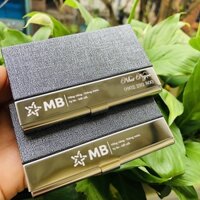 Hộp đựng danh thiếp ( Hộp card da) khắc logo ngân hàng MB Bank theo yêu cầu ở Hà Nội