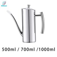 Hộp đựng dầu blesiya, Hộp đựng nước sốt chai, Thép không gỉ chịu nhiệt Không nhỏ giọt Nồi lọc dầu đổ nhỏ giọt, để cắm trại