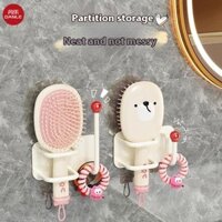 Hộp đựng dây buộc tóc phòng tắm treo tường cho lược và phụ kiện