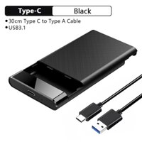 Hộp đựng đĩa cứng di động không cần dụng cụ 2,5 inch USB 3.1 Notebook Solid State hoặc Mechanical Hard Disk SSD HDD Enclosure Type C 3.1
