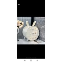 Hộp đựng đồ 3 ngăn siêu tiện dụng có tai thỏ