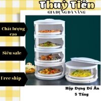 Hộp đựng đồ ăn 5 tầng