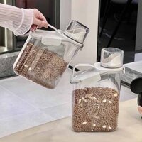 Hộp Đựng Đồ Ăn Nhẹ Cho Mèo, Thức Ăn Cho Mèo, Thùng Đựng Thức Ăn Cho Chó, Bột Giặt, Thùng Đựng Bột [Đảm Bảo Chất Lượng]