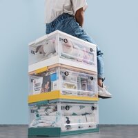 Hộp Đựng Đồ Bằng Nhựa Cỡ Lớn Có Bánh Xe Tiện Dụng