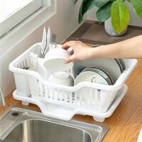 Hộp đựng đồ bằng nhựa, Giá để đồ ăn nhà bếp, bát đĩa, lọc nước, bát đĩa, bát đĩa gia dụng, giỏ mặt bàn thoát nước