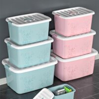 Hộp đựng đồ bằng nhựa lớn, hộp đựng đồ dày, hộp đựng đồ chơi gia dụng, hộp đựng quần áo