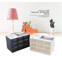 Hộp đựng đồ cá nhân 9 ngăn kéo 1254 nhật bản