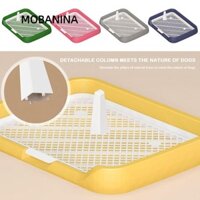 Hộp đựng đồ cho chó MOBANINA, Đồ dùng cho thú cưng có thể tái sử dụng Nhà vệ sinh cho chó, Dung tích lớn bền bỉ Dễ dàng làm sạch Khay huấn luyện thú cưng chống bắn nước có thể tháo rời cho chó nhỏ