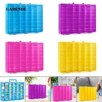 Hộp đựng đồ chơi Garende Hộp đựng đồ chơi 48 ngăn có tay cầm trong suốt có nắp Hộp đựng đồ chơi