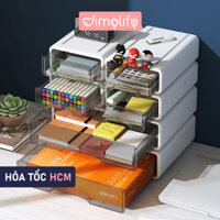 Hộp Đựng Đồ Đa Năng Make Up Trang Điểm Mỹ Phẩm Ngăn Kéo Xếp Tầng