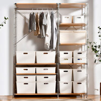 Hộp đựng đồ để bàn đa chức năng đồ lặt vặt gia dụng giỏ đựng quần áo có nắp đựng đồ dùng ký túc xá Hộp đựng đồ bằng nhựa K9XM