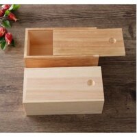 Hộp Đựng Đồ Gỗ Thông  Có Nắp Đậy STYLE_MOC