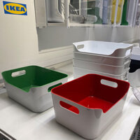 Hộp đựng đồ IKEA IKEA Varila Hộp đựng đồ phòng tắm bếp phòng ngủ Hộp đựng mỹ phẩm thu mua trong nước CDZN