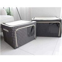 HỘP ĐỰNG ĐỒ LIVING BOX 66L KHUNG THÉP