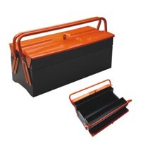 Hộp đựng đồ nghề bằng sắt 2 ngăn [HÀNG CHÍNH HÃNG] Asaki AK-9956 kim khí đức nguyên