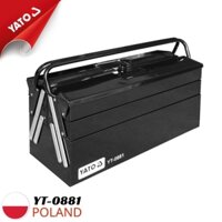 Hộp đựng đồ nghề bằng sắt sơn tĩnh điện 5 ngăn Yato YT-0881 - Ba Lan