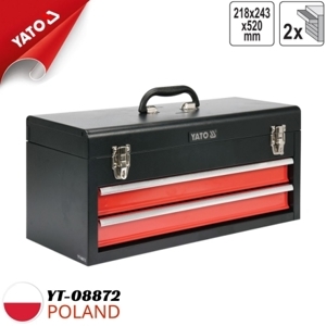 Hộp đựng đồ nghề di động 2 ngăn Yato YT-08872