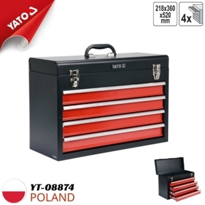 Hộp đựng đồ nghề di động 4 ngăn Yato YT-08874