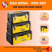 Hộp Đựng Đồ Nghề, Thùng Đựng Đồ Nghề Bằng Sắt Nhựa Nhiều Ngăn, Sức Chứa Lớn