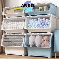 Hộp Đựng Đồ thùng đựng đồ chơi Có Bánh Xe & Nắp hộp nhựa Trong Suốt đa năng Cao Cấp Đựng Đồ Chơi, ăn vặt Q012