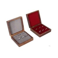 Hộp đựng đồ trang sức bằng Gỗ Óc Chó hộp đựng nhẫn hoa tai hộp đựng đồ trang sức bằng gỗ cổ điển cao cấp bằng gỗ Hộp đựng vòng cổ bằng gỗ E2NS